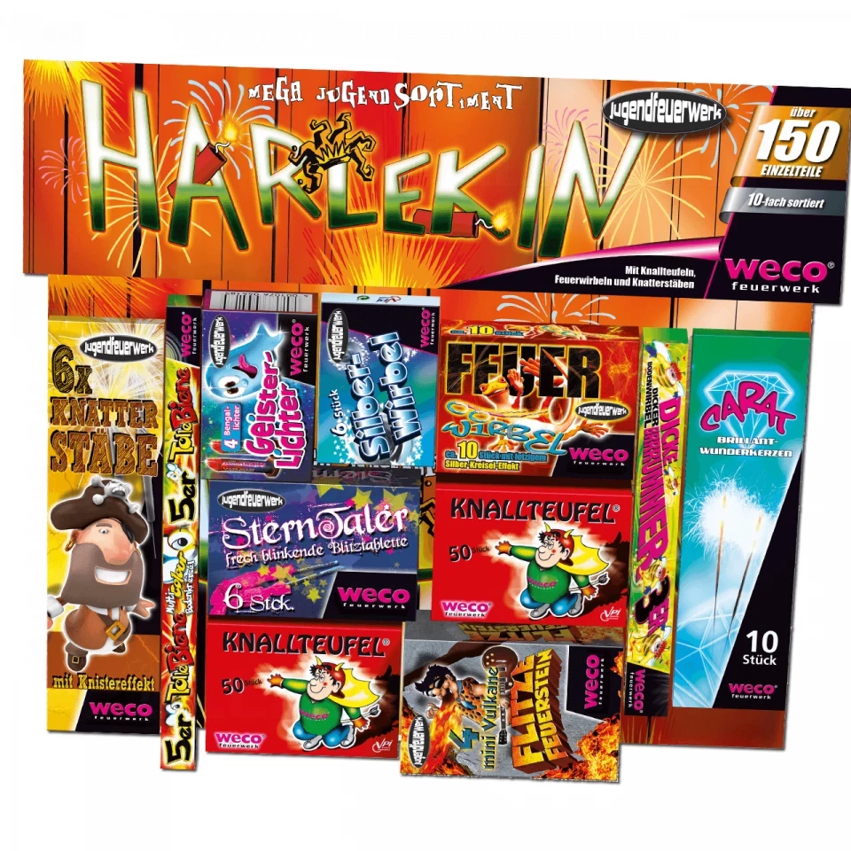 WECO Harlekin 154 Einzelteile