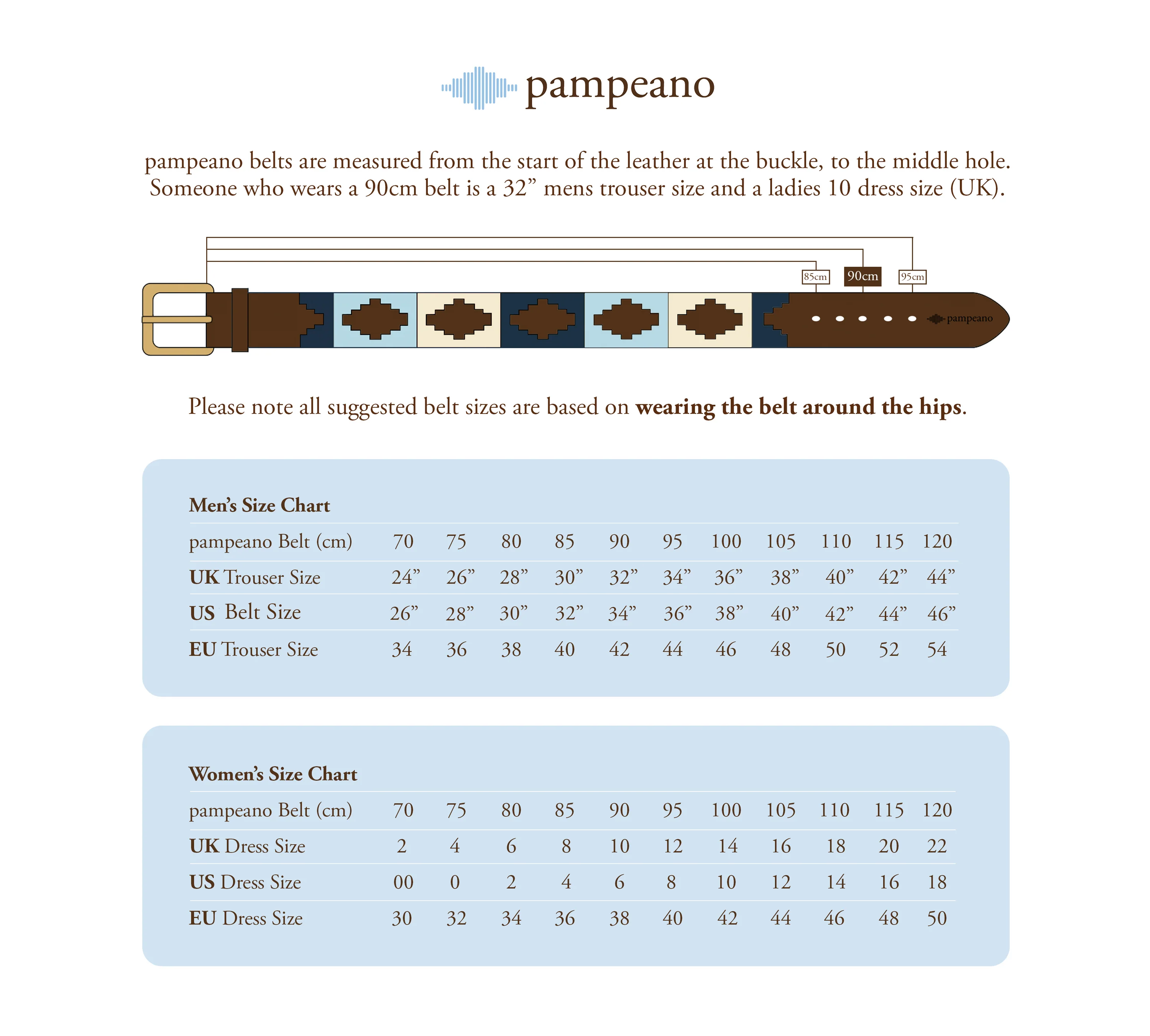 PAMPEANO Premium Gürtel 