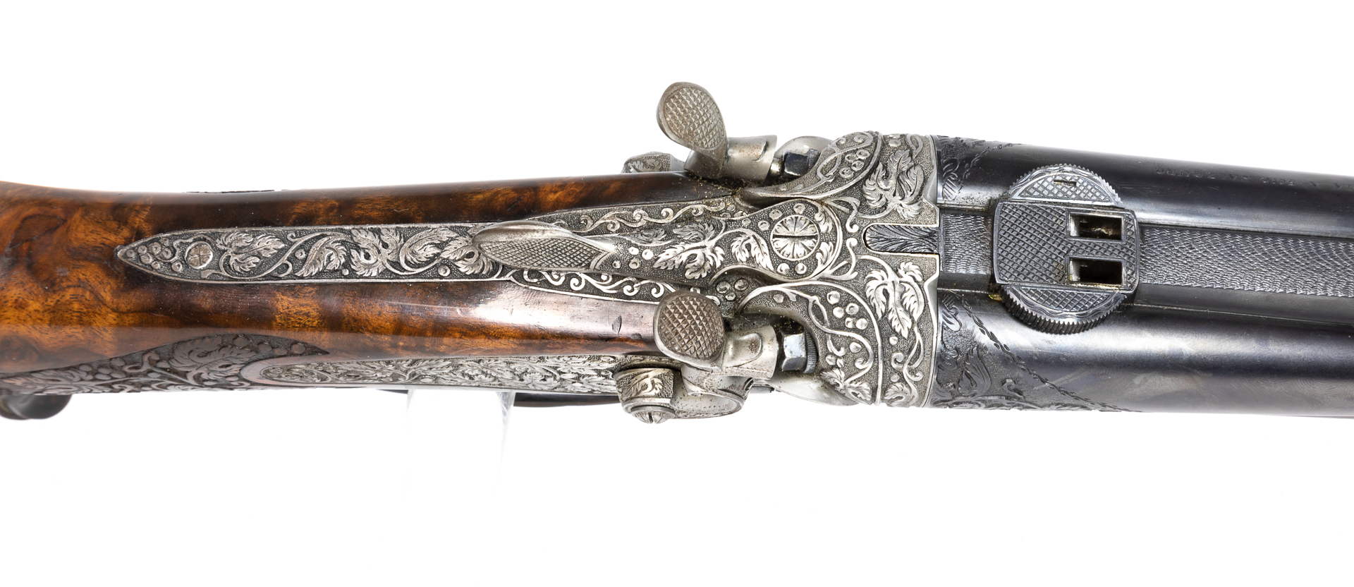 gebr. SODIA Hahnbüchsflinte Kal. 20/76 & 6,5x57 mit tiefgestochener Gravur und mont. Leupold 3-9x40 Abs. Plex, Zustand: Neuwertig gebr. SODIA Hahnbüchsflinte Kal. 20/76 & 6,5x57 mit tiefgestochener Gravur und mont. Leupold 3-9x40 Abs. Plex, Zustand: Neuwertig
