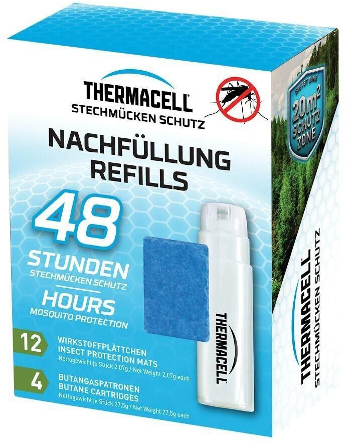 THERMACELL R-4 Nachfüll-Set 48h