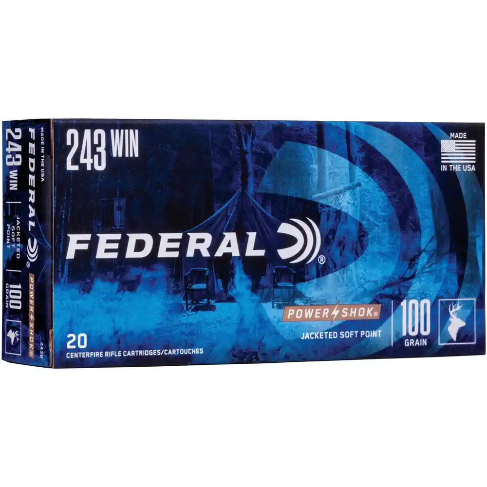 FEDERAL .243 Win. Classic SP Power Shok 6,5g/100gr