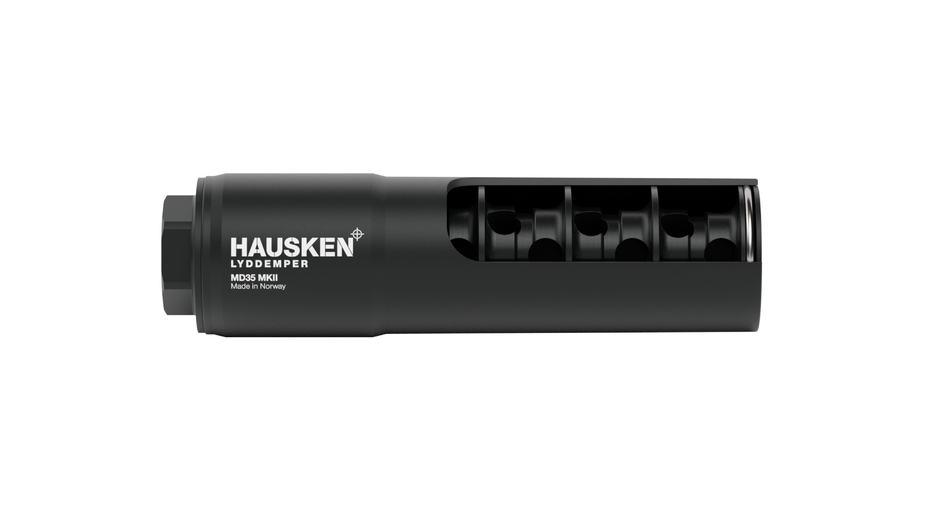 HAUSKEN Schalldämpfer Mini MD35 MKII Schwarz 4,5-6mm