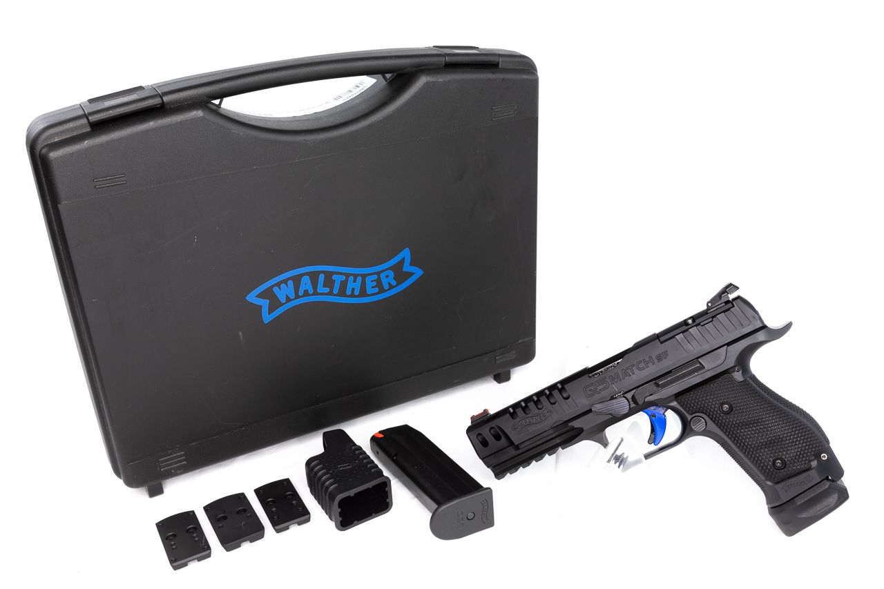 gebr. WALTHER Q5 Match SF im Originalkoffer Zustand: Sehr gut - NPR: € 1.529,00