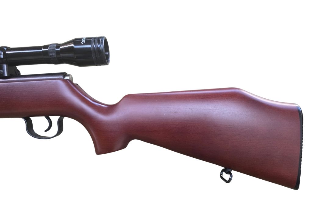 gebr. MAUSER Mod. 107 mit Fixmontage montiertes TASCO 4x32 Abs. Plex, Zustand Sehr gut