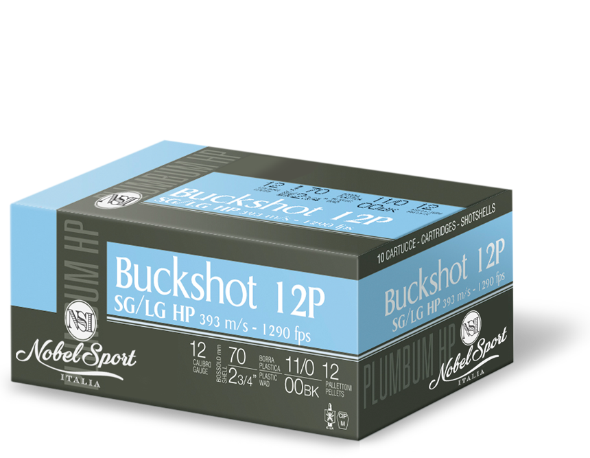 NSI 12/70 Buckshot SG/SL HP 12P 8,6mm