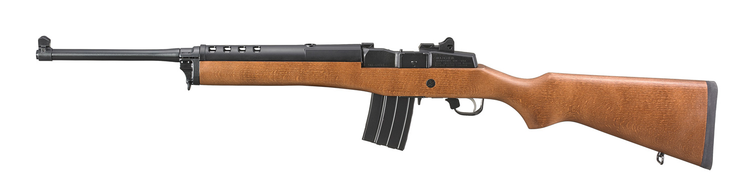 RUGER Mini-14 Ranch Blued Hardwood LL47cm .223 Rem.