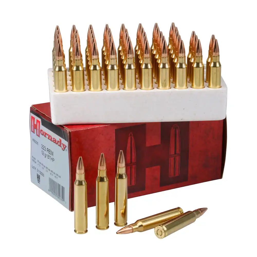 HORNADY .223 Rem. BTHP Match 3,4g/52gr  50er 