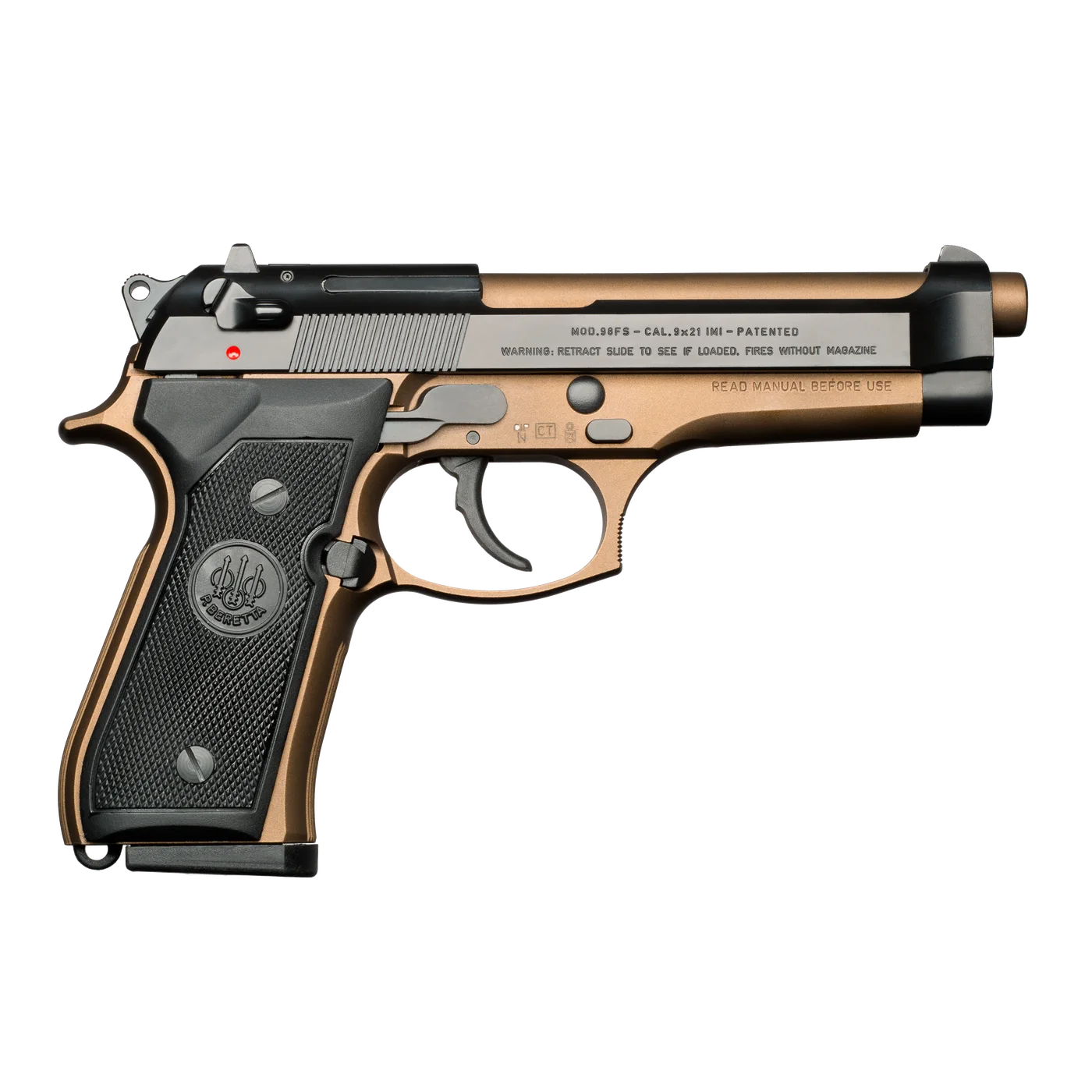 BERETTA Pistole 92FS Bronze LL125mm 15 Schuss