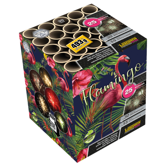 WECO Flamingo 25 Schuss Batterie