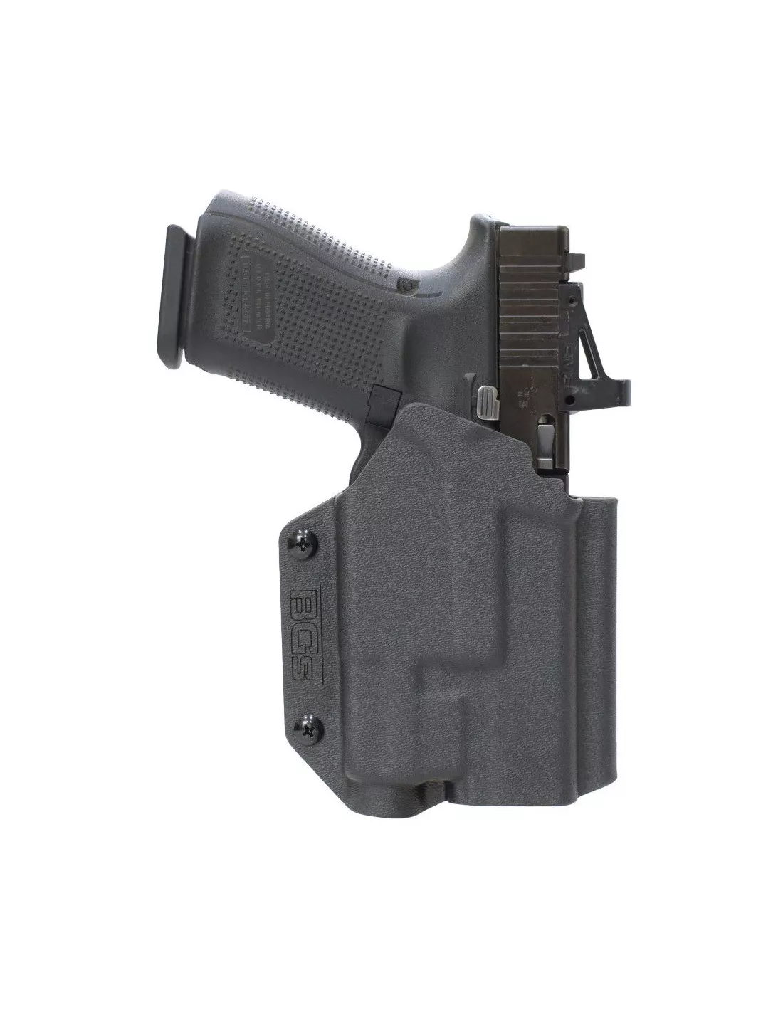 BGS Malin Holster für Glock 19 mit Olight BALDR S