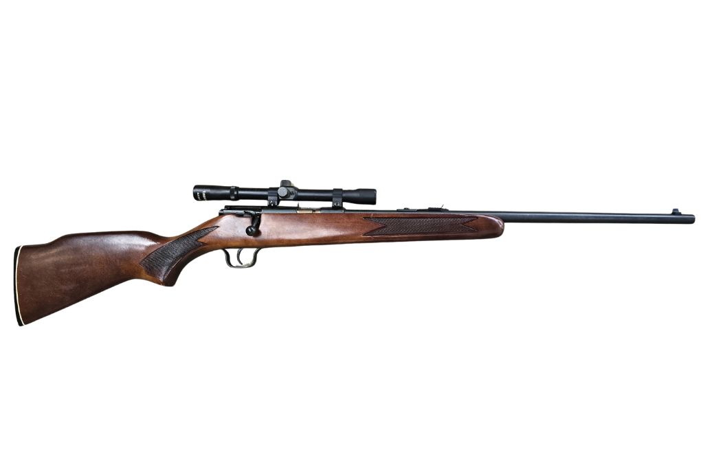 gebr. LAKEFIELD Mark II mit mont. Tasco 4x20 Abs. Plex, Zustand: Gut