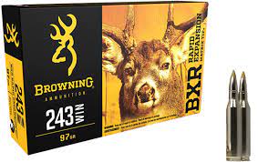 BROWNING  .243 Win. BXR 6,29g/97gr