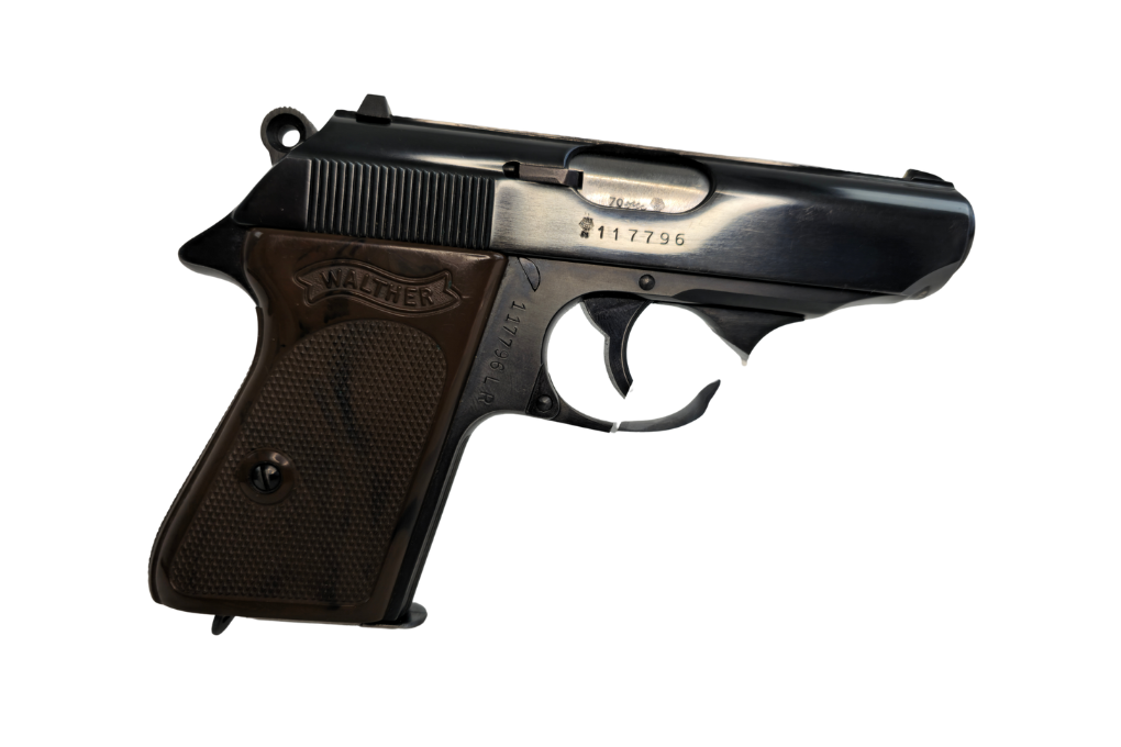 gebr. WALTHER Mod. PPK in der orig. Präsantationsbox, Zustand: Sehr gut