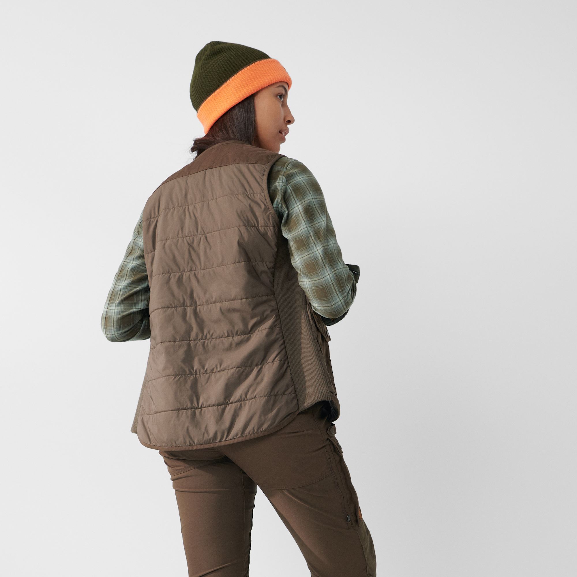 FJÄLL RÄVEN Forest Wool Padded Vest W