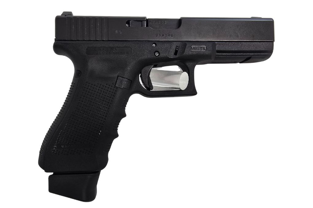 gebr. GLOCK Mod. 19 Gen. 4 mit 4 Magazinen und Zubehör im Originalkoffer, Zustand: Sehr gut, NPR: € 799,00