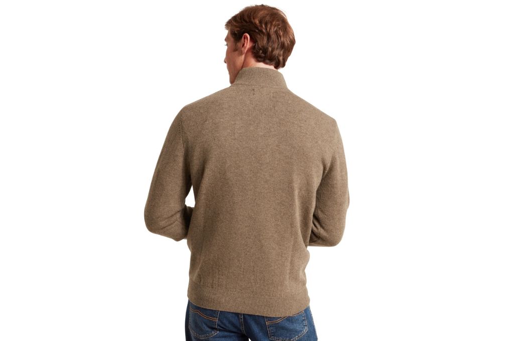 SCHÖFFEL Lewis Lambswool Quarter Zip Jumper