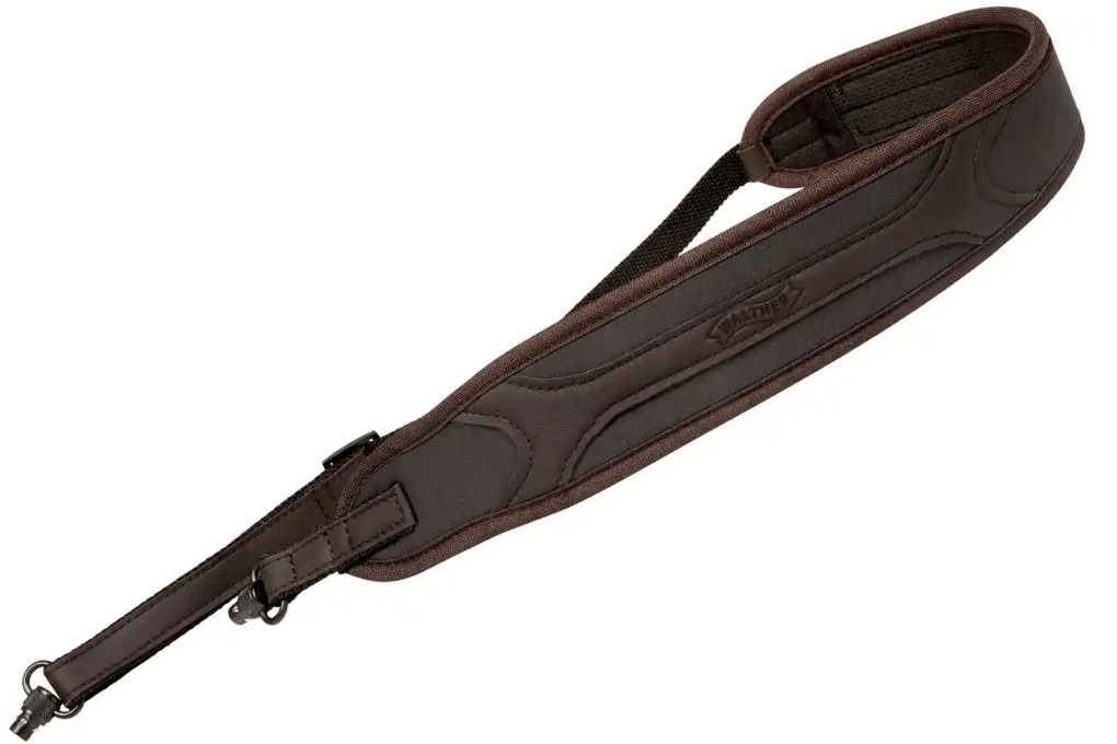 WALTHER RS3 Gewehrriemen Anthrazit Leder