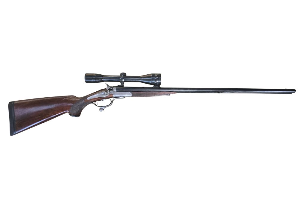 gebr. FERLACHER Hahnbüchsflinte von Jos. Winkler, mit SEM montiertes KAHLES Helia 6x42S Abs. 4A, - Generalüberholt - Kal. 20/70