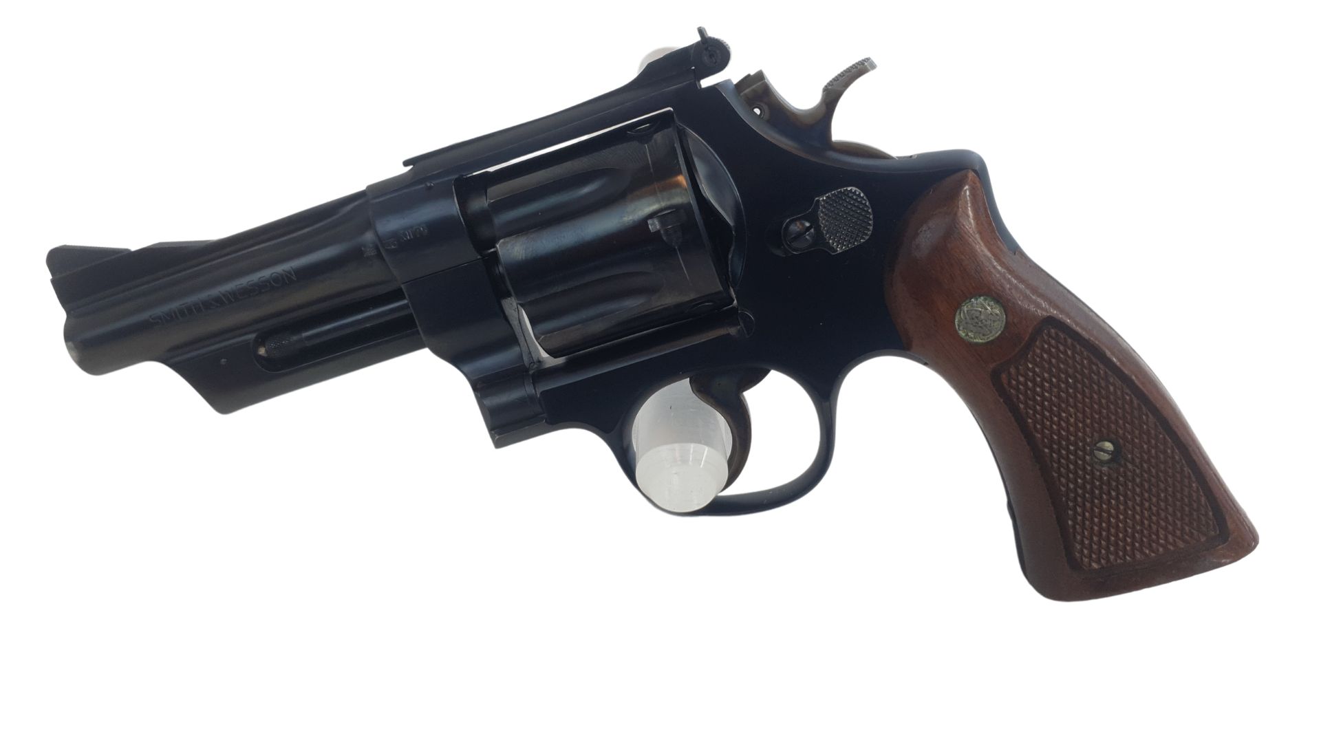 gebr. SMITH & WESSON Revolver Mod. 30, 2,5" Lauf, Brüniert mit Holzgriff, Zustand: Sehr gut_[NEU!]