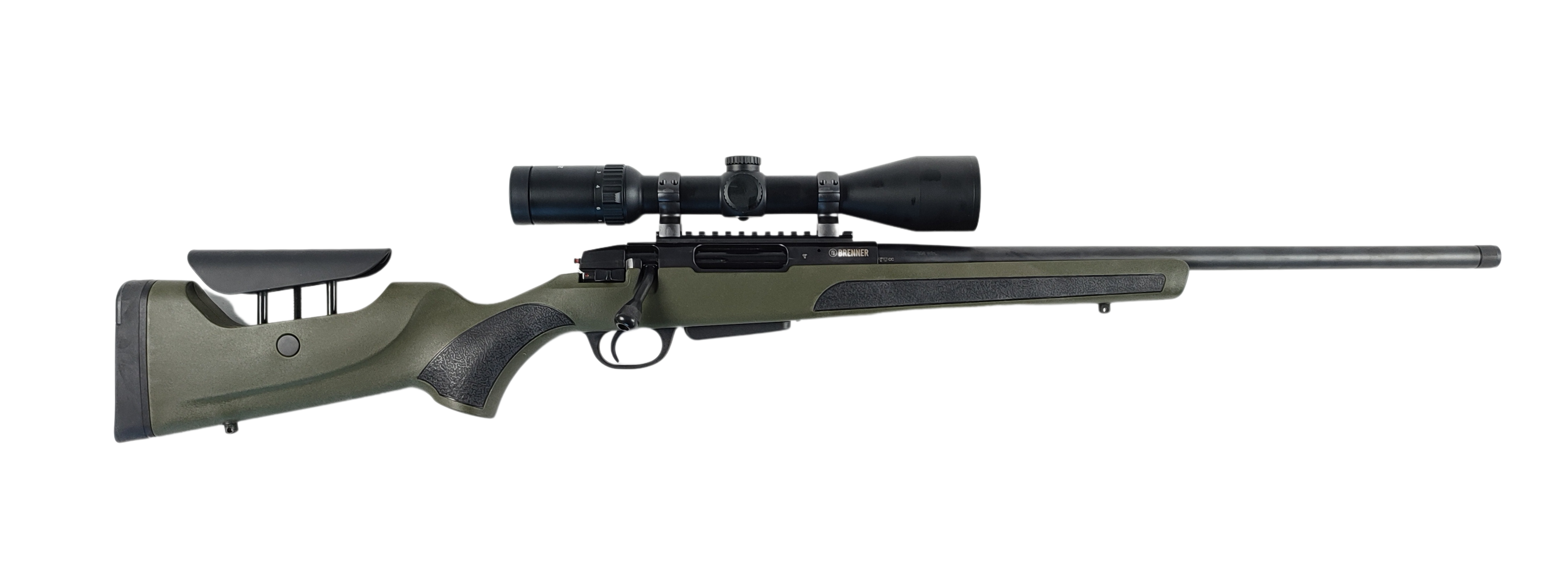 BRENNER BR20 Kunststoffschaft LL51cm .308 Win. mit Bauer HD 2-12x50 L7