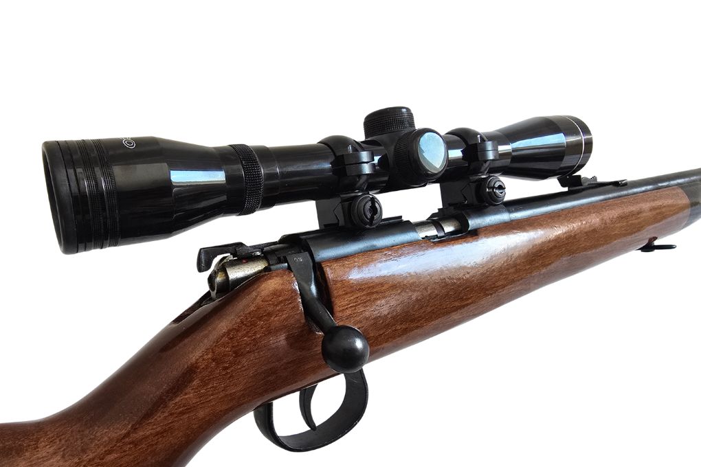 gebr. NORINCO Mod. JW15 mit montierten TASCO 4x32 Abs. Plex, Zustand: Gut