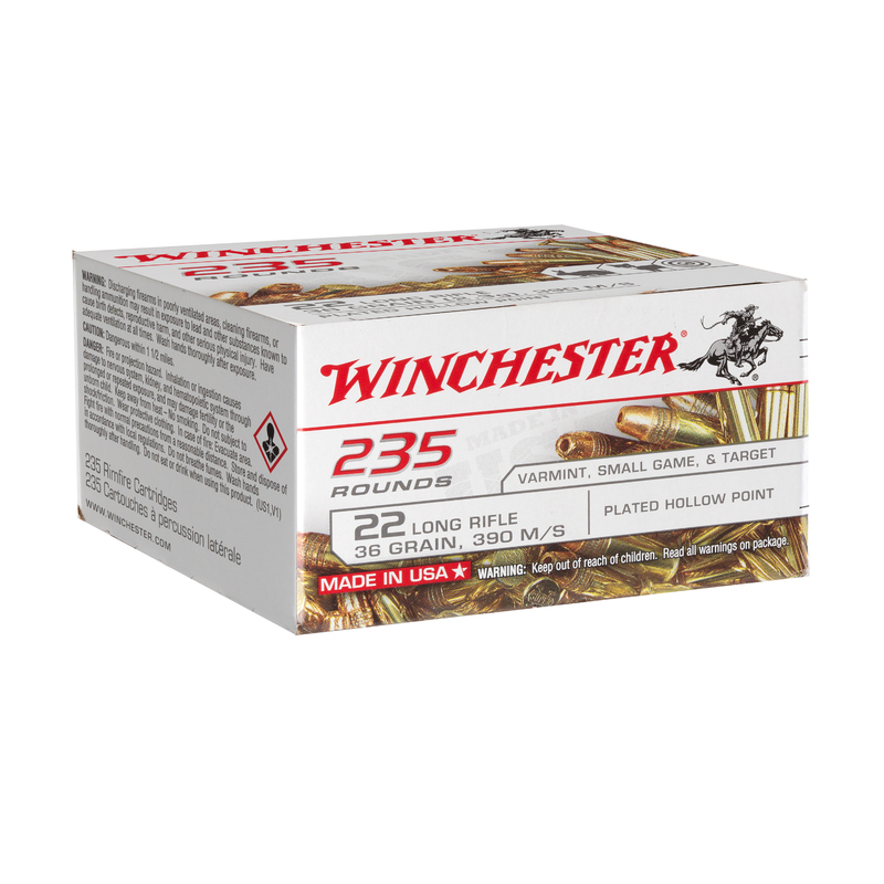 WINCHESTER .22 lfB  HP 2,33g/36gr  235 Stk. Schüttpkg.