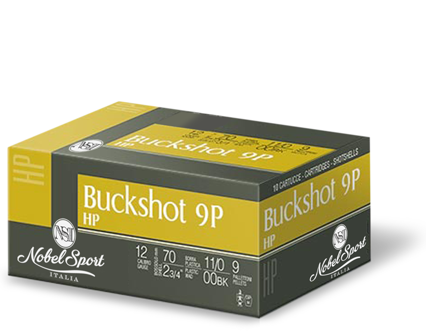 NSI 12/70 Buckshot 9P HP 8,6mm
