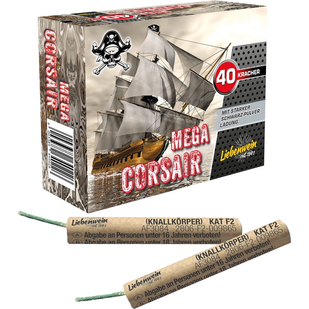 LIEBENWEIN Mega Corsair 40er Packung