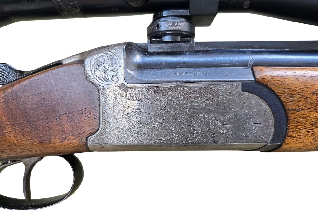 gebr. ZOLI Bockbüchsflinte Mod. Bavaria, mit SM montiertes DOCTOR OPTIK 6x42L Abs. 1, Zustand: Gebraucht, Kal. 16/70