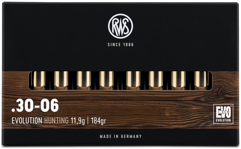 RWS .30-06 Spr. EVOLUTION 11,9g/184gr RWS .30-06 Spr. EVOLUTION 11,9g/184gr