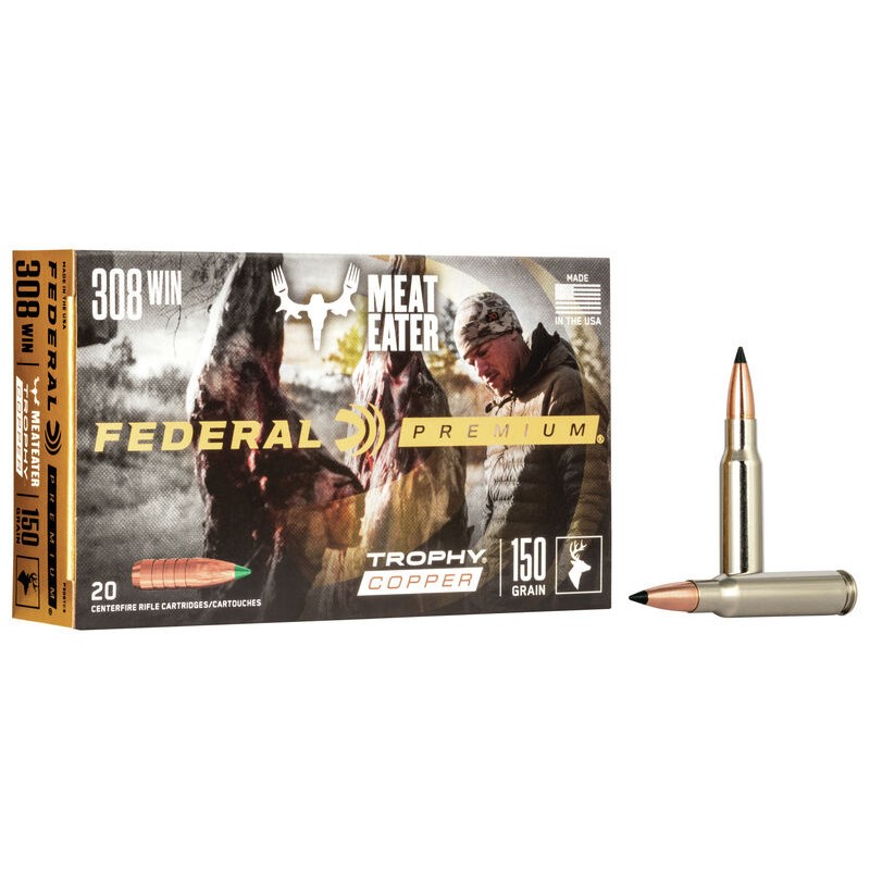 FEDERAL .308 Win. Premium Trophy Copper 9,7g/150gr