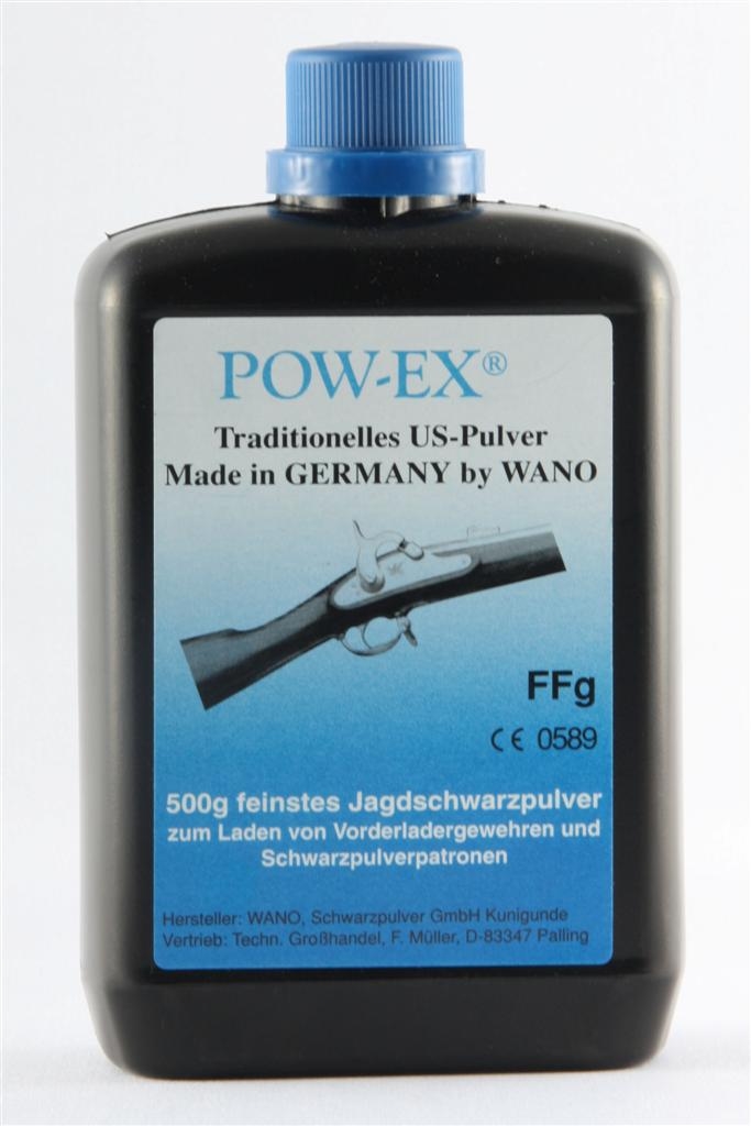 POW-EX Jagdschwarzpulver FFg 0,5kg 