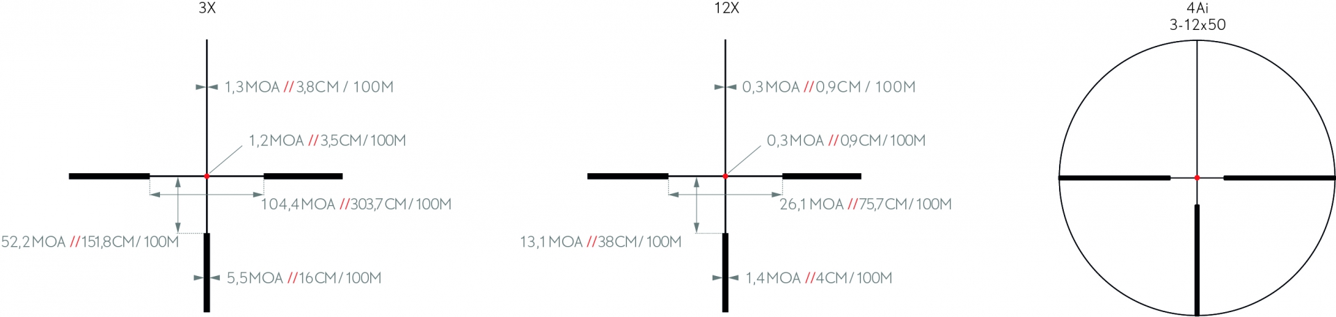 KITE K4 3-12x50i HD KITE K4 3-12x50i HD
