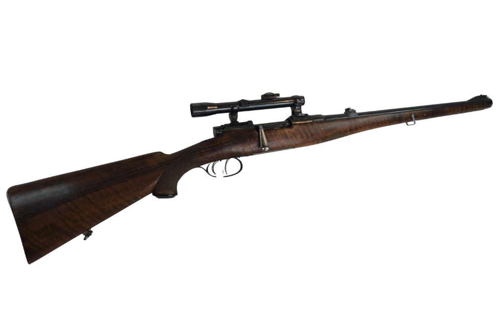 gebr. STEYR Mannlich Schönauer 1914 Stutzenausführung mit montiertem KAHLES Mignon 2 1/2 Abs.7, Zustand: Sehr gut