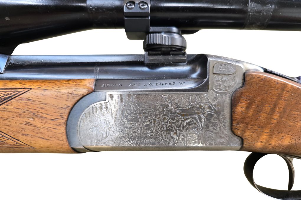 gebr. ZOLI Bockbüchsflinte Mod. Bavaria, mit SM montiertes DOCTOR OPTIK 6x42L Abs. 1, Zustand: Gebraucht, Kal. 16/70