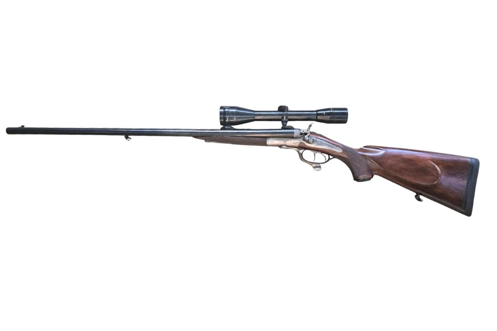gebr. FERLACHER Hahnbüchsflinte von Jos. Winkler, mit SEM montiertes KAHLES Helia 6x42S Abs. 4A, - Generalüberholt - Kal. 20/70