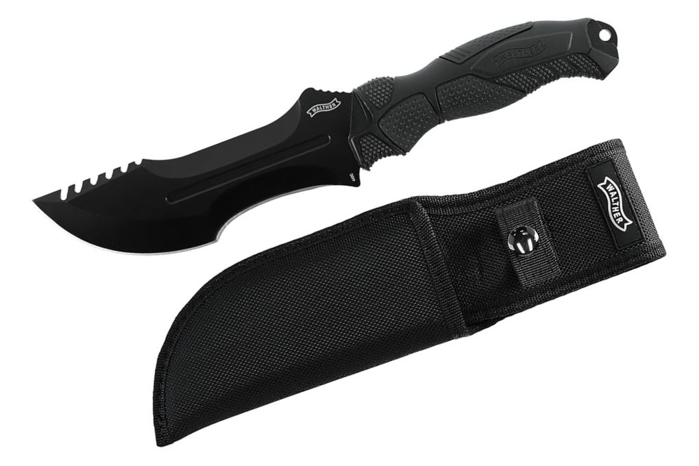 WALTHER OSK I Outdoor Survival Knife inkl. Nylon Scheide