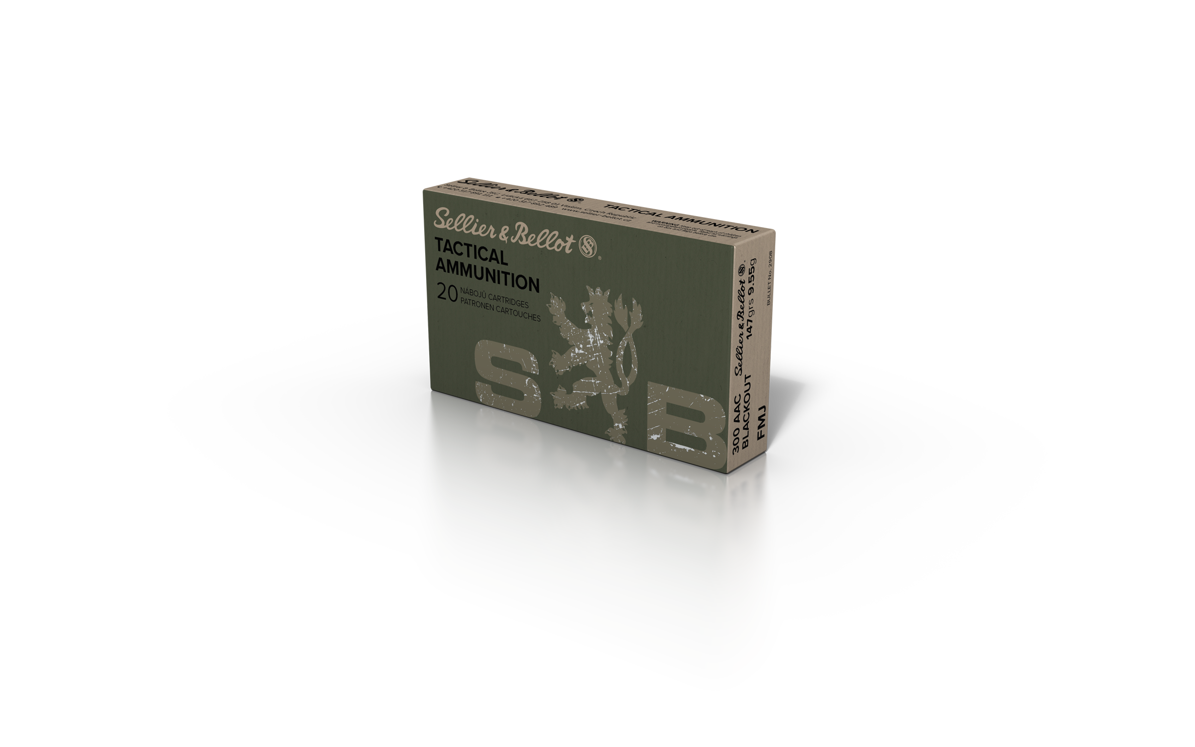 S&B 300 AAC Blackout FMJ 9,55 g