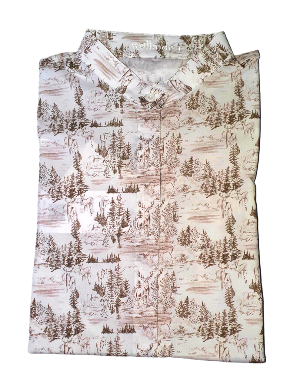 WALLMANN Damen Bluse gemustert