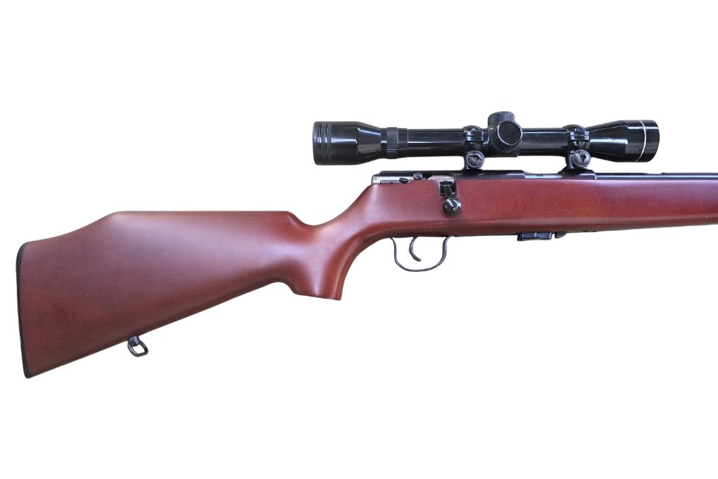 gebr. MAUSER Mod. 107 mit Fixmontage montiertes TASCO 4x32 Abs. Plex, Zustand Sehr gut