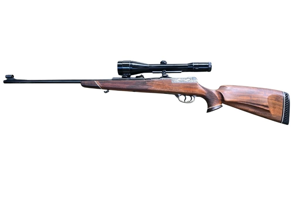 gebr. MAUSER Mod. 66SD mit graviertem System, dt. Stecher, mit SEM montiertes ZEISS Diavari-Z 2,5-10x52ZM Abs. 7A, Zustand: Sehr gut, Kal. 8x64S