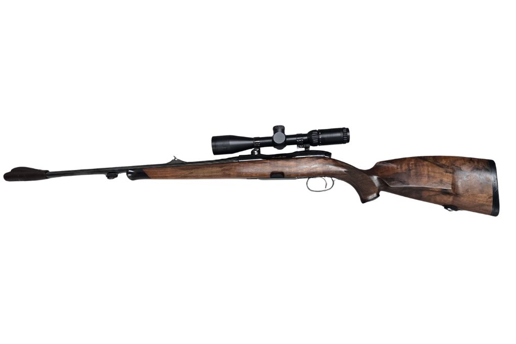 gebr. STEYR Mannlicher SBS 96 mit ausgesuchten Holz, mit orig. SM montiertem AJ 3-9x40L Abs. 4LP, Zustand: Sehr gut