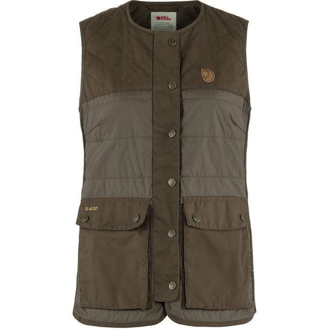 FJÄLL RÄVEN Forest Wool Padded Vest W