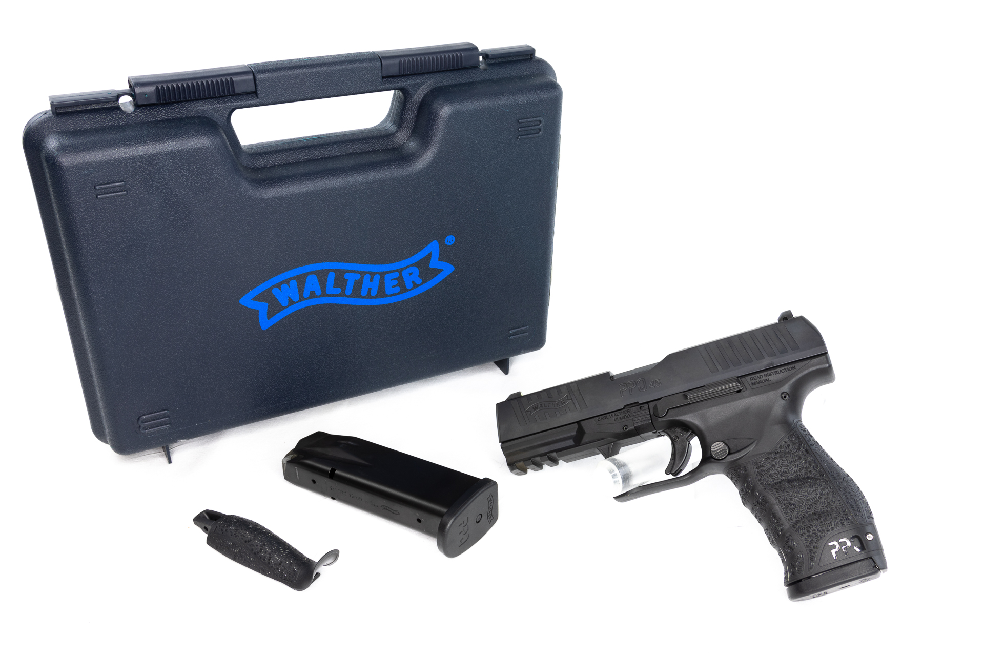 gebr. WALTHER PPQ  mit Reservemagazin im Originalkoffer Zustand: Neuwertig, NPR: € 795,00