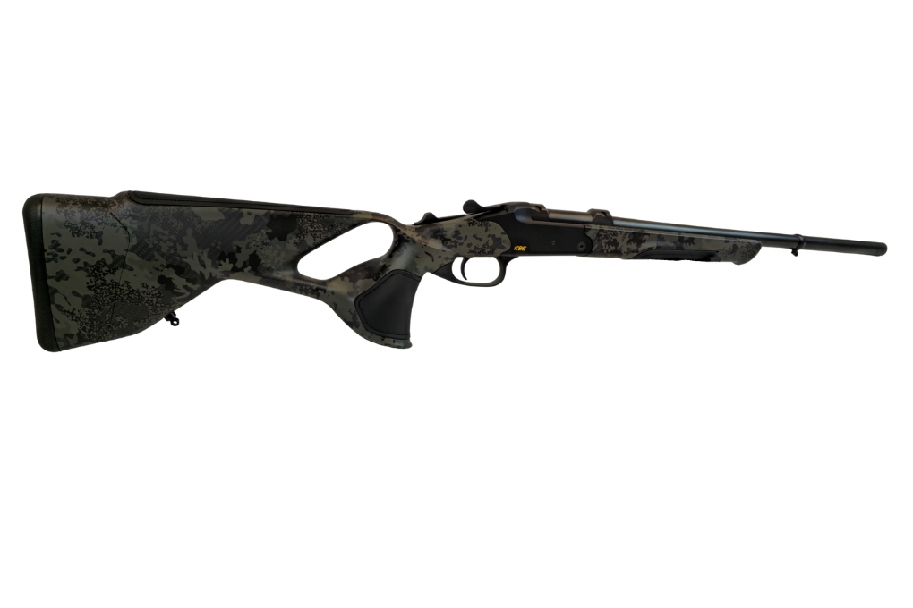 BLASER K95 Ultimate Carbon Camouflage schwarz mit Leder LL42cm .308 Win. 