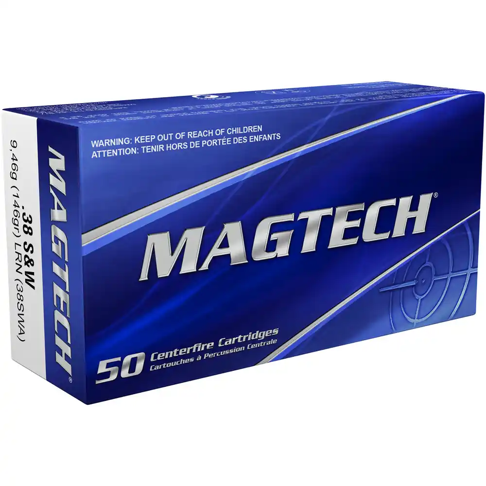 MAGTECH .38 S&W LRN 9,46g/146gr