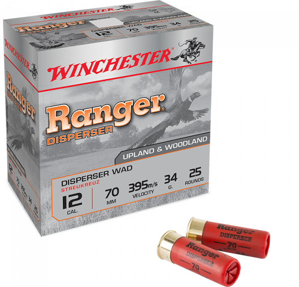 WINCHESTER 12/70 Ranger Disperser 2,6mm 34g WINCHESTER 12/70 Ranger Disperser 2,6mm 34g