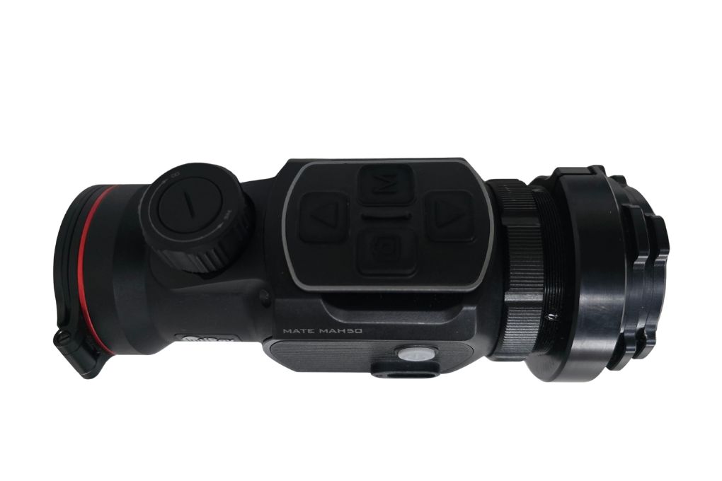 gebr. INFIRAY MATE 50H mit IR-Strahler und PRÄZISE JAGEN Adapter 50mm und Duo-Verbinder M52, Zustand: Sehr gut