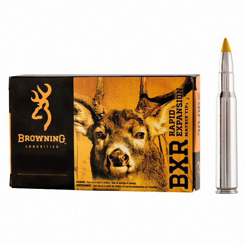 BROWNING .30-06 Spr. BXR 10,04g/155gr BROWNING .30-06 Spr. BXR 10,04g/155gr