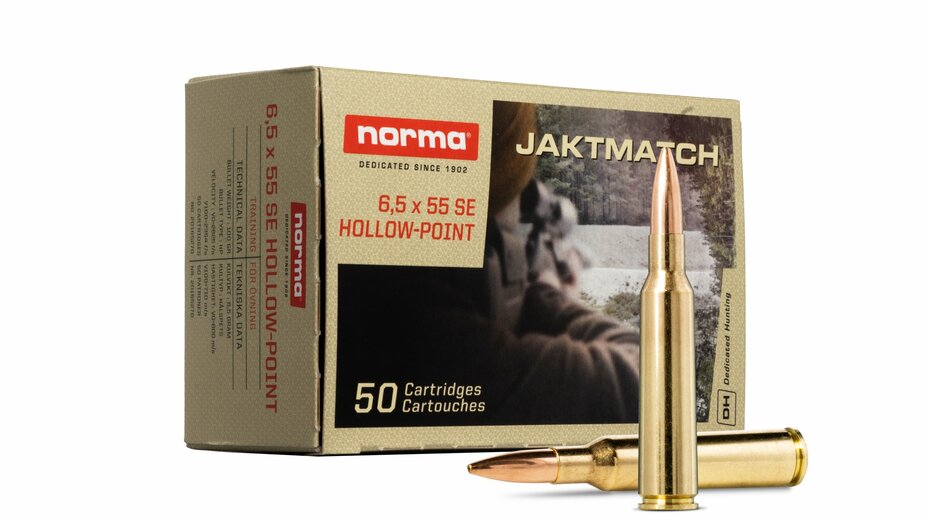 NORMA Jaktmatch 6,5x55 SE HPBT 6,5g/100gr